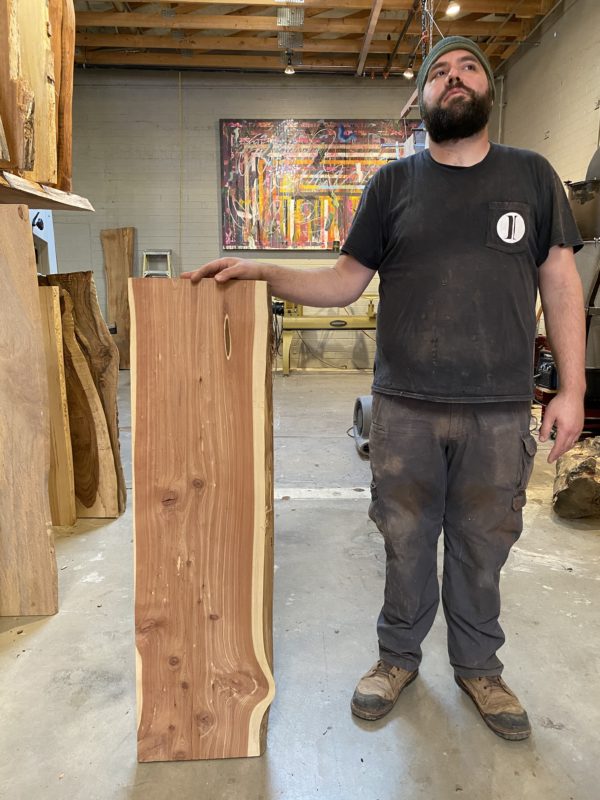 Cedar Hardwood Slab