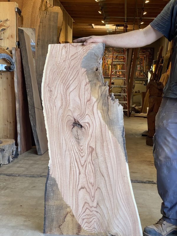 China Berry Hardwood Slab