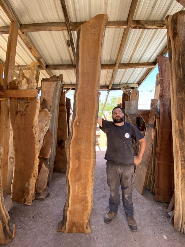 Silk Oak Hardwood Slab