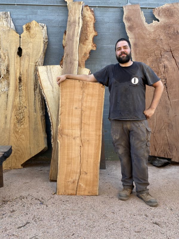 Silk Oak Hardwood Slab