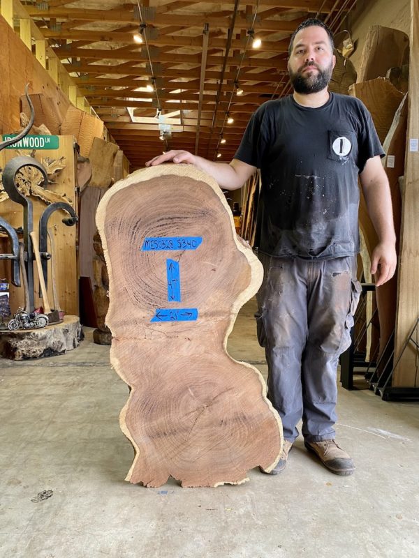 Mesquite Hardwood Slab