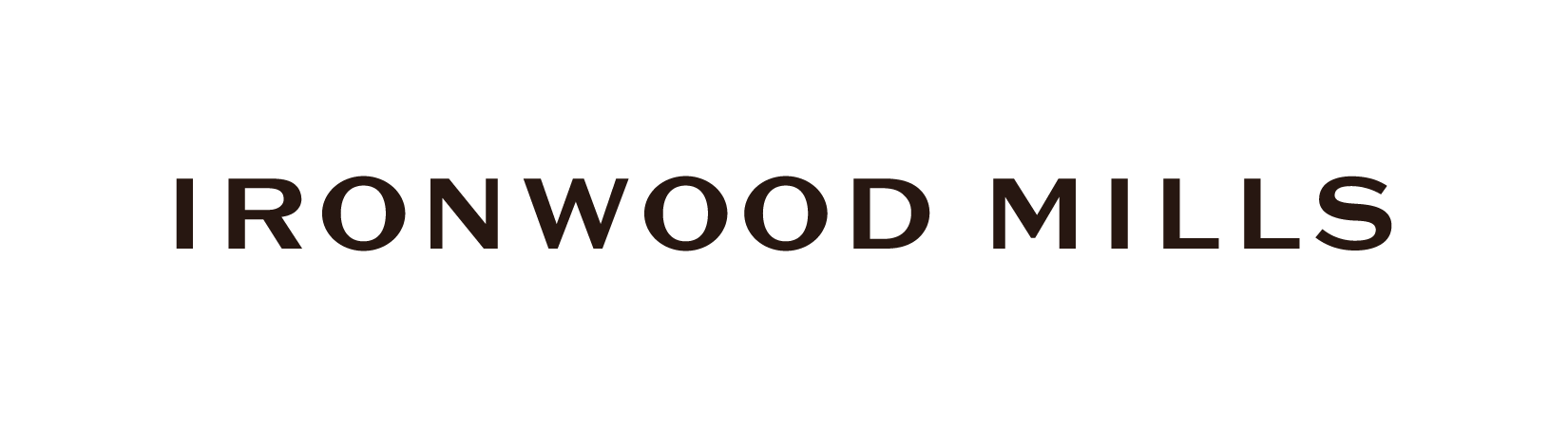 Ironwood Mills Horizontal Logo - Black