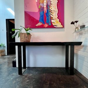 Live Burnt Edge Sofa Table