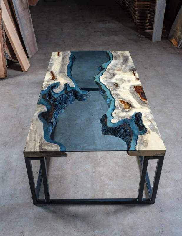 Buckey Burl Rivertable