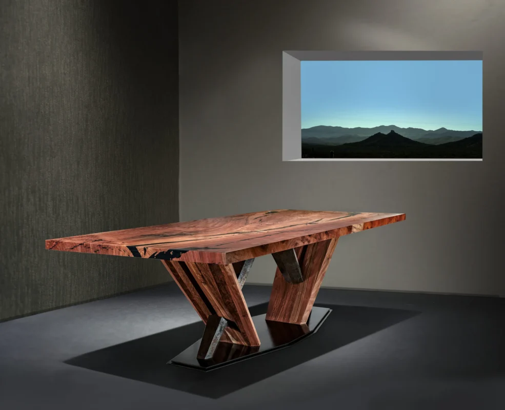 Eucalyptus Burl Dining Table