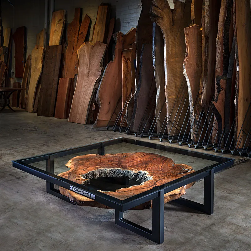Ironwood Mills Residential Walnut coffee table